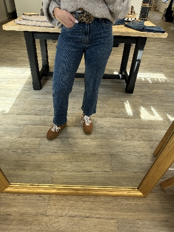 Jean denim coeur léopard-2