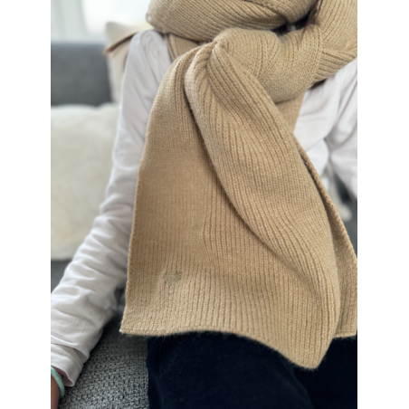 Bonnet et écharpe beige enfant/ensemble/matchy-matchy/idées cadeaux/