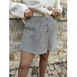 Jupe short/ Jupe short classe/ Jupe short élégante /Jupe short a zip