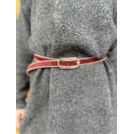 ceinture/ Ceinture bordeaux / Ceinture chic/Bordeaux