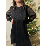 Robe noire élégante pour enfant - Chic et confortable