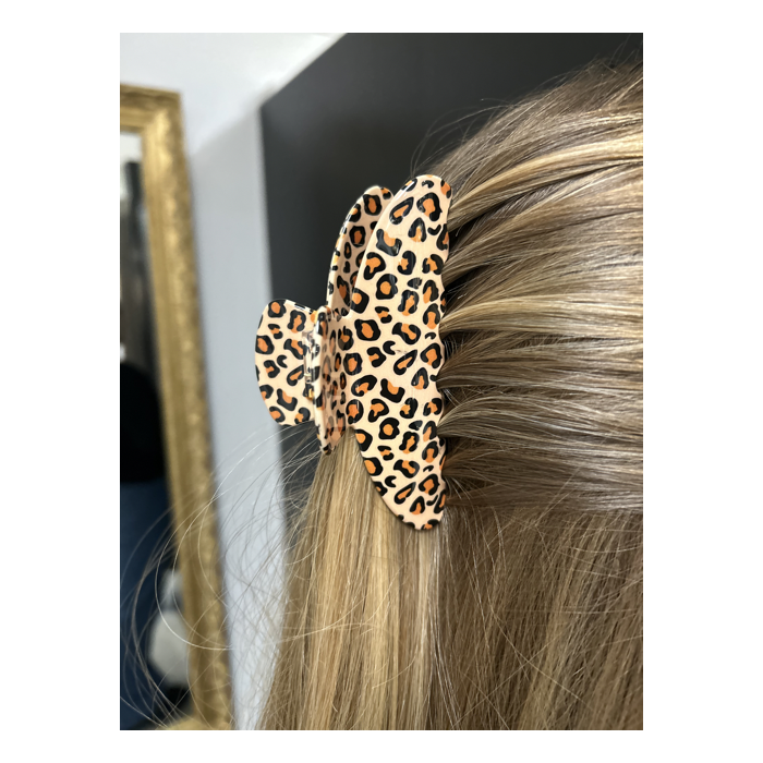 Pince à Cheveux Léopard - Accessoire Tendance et Pratique