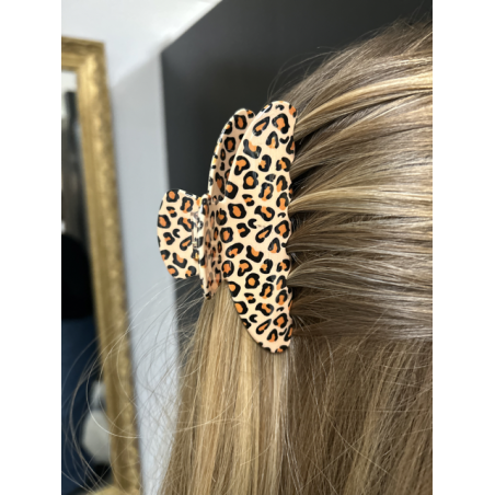 Pince à Cheveux Léopard - Accessoire Tendance et Pratique