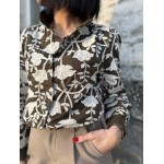 Blouse Joséphine/blouse en coton/brodée/style-tendance/mode