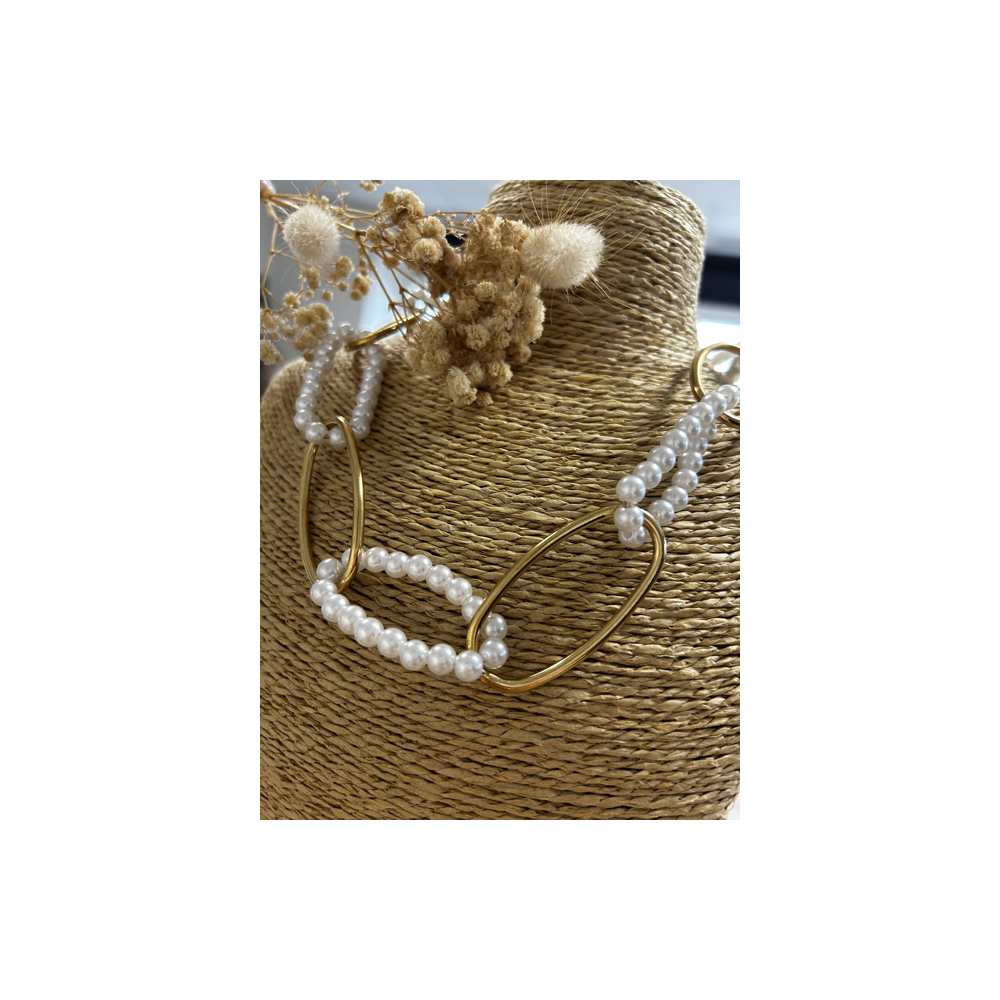 Collier Théo en acier inoxydable – Élégance et durabilité
