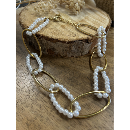 Collier Théo en acier inoxydable – Élégance et durabilité