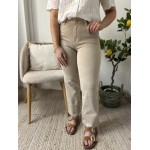 Jean Droit taupe avec Revers – Confort & Style | Indispensable Mode