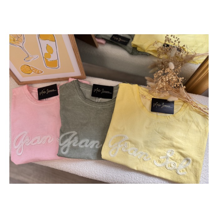 Tee-shirt Gran Sol femme – Melle Jeanne | Look lumineux et décontracté