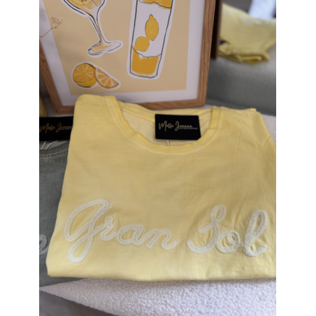 Tee-shirt Gran Sol femme – Melle Jeanne | Look lumineux et décontracté