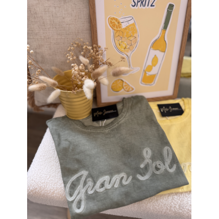 Tee-shirt Gran Sol femme – Melle Jeanne | Look lumineux et décontracté