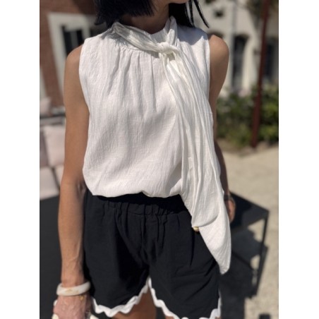Top en soie sans manches – Chic et élégant | Boutique Arras