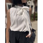 Top en soie sans manches – Chic et élégant | Boutique Arras