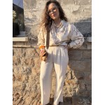 Pantalon large en lin femme – Melle Jeanne | Élégance naturelle été