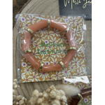 Bracelet "Meilleure institutrice" – Cadeau coloré élastiqué