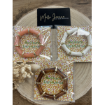 Bracelet "Meilleure institutrice" – Cadeau coloré élastiqué