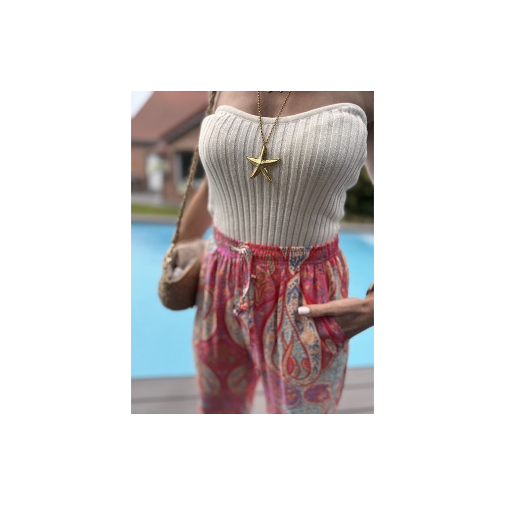 Bustier côtelé blanc sans bretelles – Escapade Azur | Melle Jeanne Bustier côtelé blanc sans bretelles – Escapade Azur | Melle Jeanne