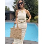 Sac de plage macramé 3 couleurs – l’accessoire tendance de l’été