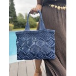 Sac de plage macramé 3 couleurs – l’accessoire tendance de l’été