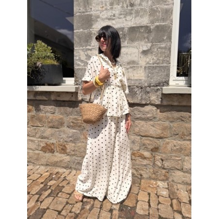 Sac en paille fait main – doublure lin & fermeture pochon