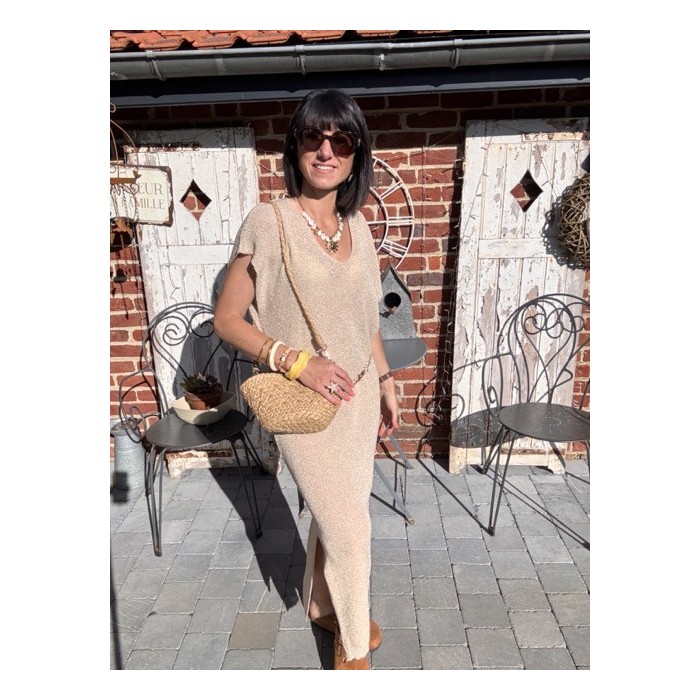 Sac en paille fait main – doublure lin & fermeture pochon