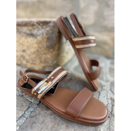 Sandales plates tressées – style bohème du 36 au 41