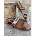 Sandales plates tressées – style bohème du 36 au 41