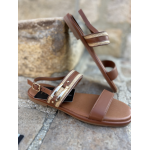 Sandales plates tressées – style bohème du 36 au 41