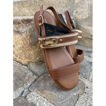 Sandales plates tressées – style bohème du 36 au 41