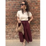 Sac Cuir Femme à Franges – Porté Main, Marron ou Beige