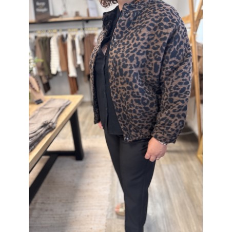 Bombers Léopard Femme – Taille Unique 42 à 48