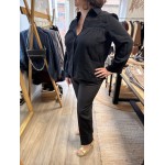 Blouse Noire Femme – Détail Tendance (L à XXXXL)