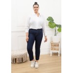 Jean Flared Femme Taille Haute – Brut ou Taupe (38 au 48)