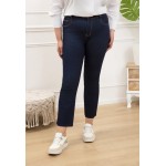 Jean Flared Femme Taille Haute – Brut ou Taupe (38 au 48)