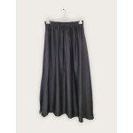 Jupe Satin Femme Grande Taille – Marron, Noir ou Rouille (42 au 48)