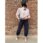Jean Ballon Femme Taille Haute – Bleu Brut ou Clair (34 au 42)