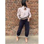Jean Ballon Femme Taille Haute – Bleu Brut ou Clair (34 au 42)