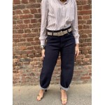 Jean Ballon Femme Taille Haute – Bleu Brut ou Clair (34 au 42)