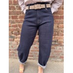 Jean Ballon Femme Taille Haute – Bleu Brut ou Clair (34 au 42)
