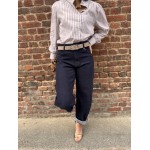 Jean Ballon Femme Taille Haute – Bleu Brut ou Clair (34 au 42)