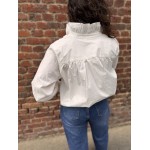 Chemise Fluide Femme Col Victorien – Tailles S à L