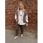 Gilet en laine et mohair sans manches – Grande taille femme | Style élégant