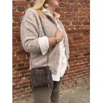 Gilet en laine beige – Taille unique 42 à 50 | Confort et élégance