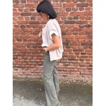 Gilet Sans Manches Feutrine Bordeaux kaki ou beige  – Taille Unique 36 à 42