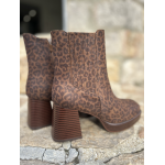 Bottines Léopard Femme – Talon 7 cm & Plateforme – Du 36 au 41