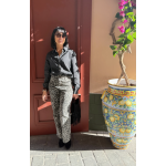 Chemise en Jean Noir Femme – Élégance Décontractée – Collection Allure d’Automne"