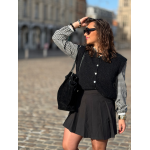 Jupe-Short Plissée Femme – Élégance & Confort – Collection Allure d’Automne