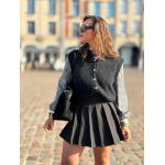 Jupe-Short Plissée Femme – Élégance & Confort – Collection Allure d’Automne