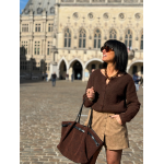 Jupe-short femme en daim – Coupe chic et confortable, disponible en S M L