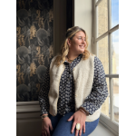 Gilet sans manches en moumoute – écru ou noir | Style Plus L à 4XL