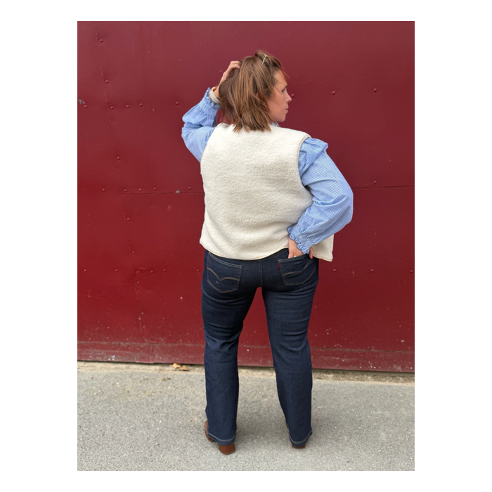 Jean wide leg brut – Style Plus 38 à 48